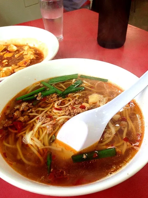 Snapdishの料理写真:台湾ラーメン( ^ ^ )/■|し〜ぽん☆さん