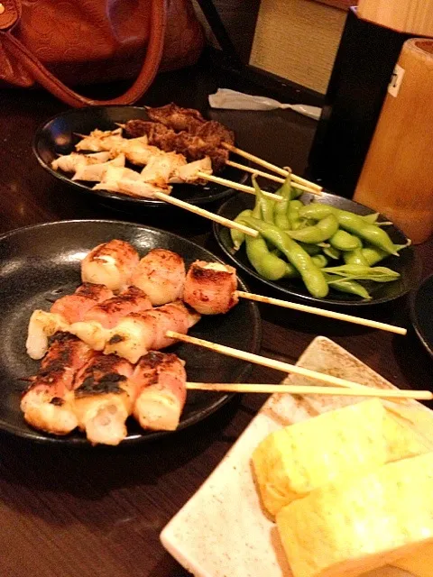 焼き鳥それぞれ。|いつみさん