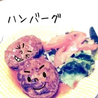 Snapdishの料理写真:煮込みハンバーグ|ピカルン´д` ;さん