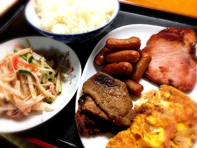 Snapdishの料理写真:Tonight's Dinner|Tito Jickain Recososa Jrさん