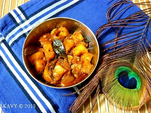 Sweet and spicy Pineapple Pickle/achar|kaushaさん