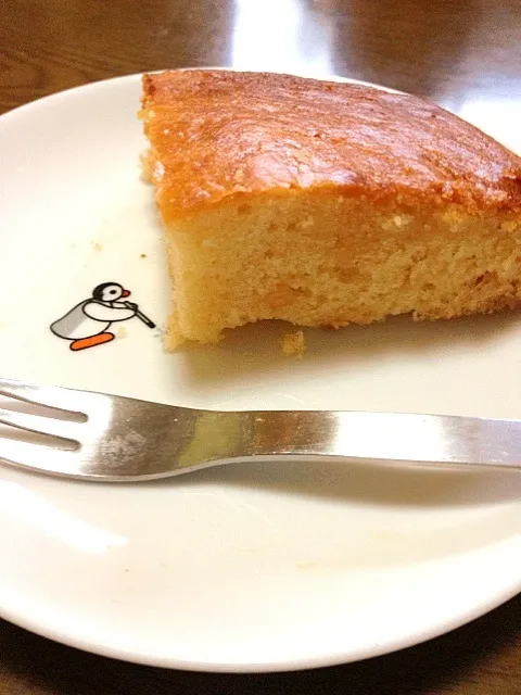 Snapdishの料理写真:昨日の蜂蜜ケーキ断面図♡|パンダ母さん🐼さん