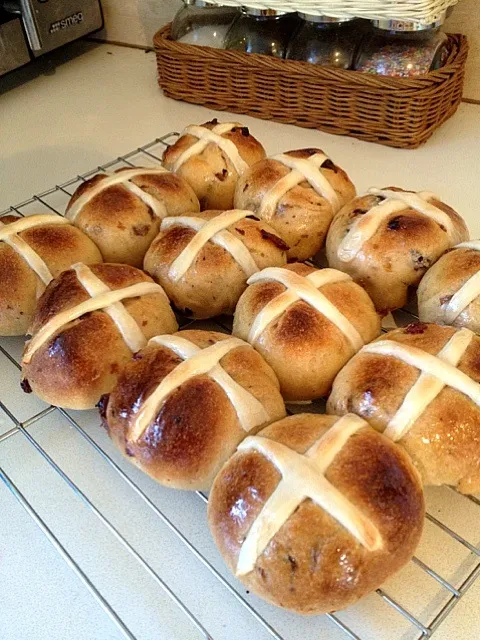 Hot cross buns|Chibiko's Kitchenさん