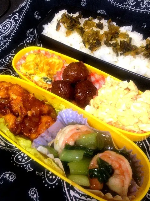 3/29 高野豆腐チリソース弁当|yoshimiさん