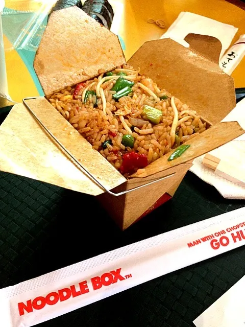 Nasi Goren at Noodle Box in AUS.|yukさん