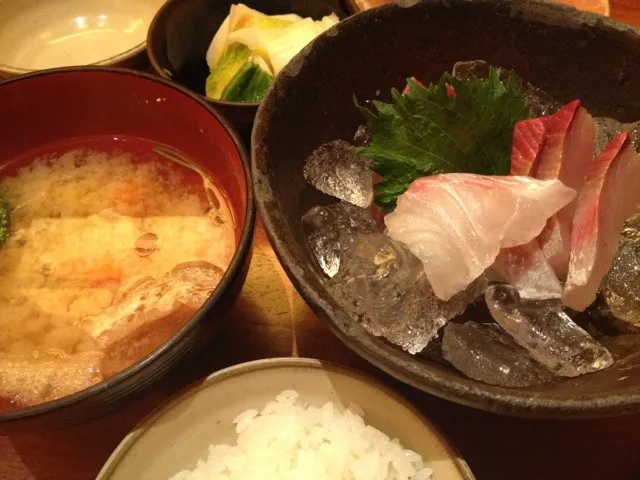 お造り定食|森重 仁さん