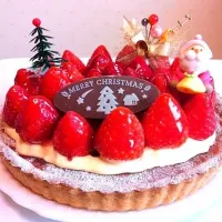 Snapdishの料理写真:2012 X'mas cake|amoureuxblancさん