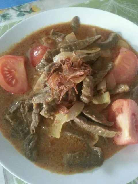 Beef strips in Tomato Curry|Mrs BNazさん