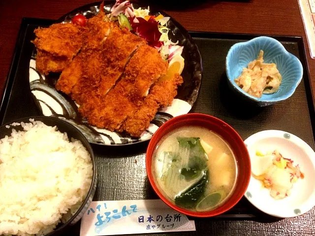 チキンカツ定食|gokiさん