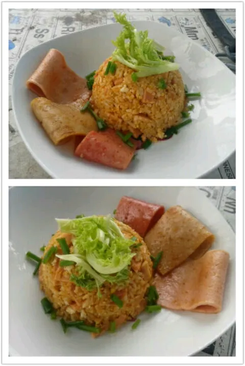 tomyam ham fried rice|Derbie Wongさん