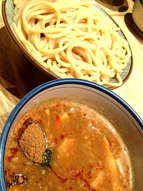 辛つけ麺中盛|ひろろーんさん