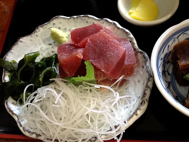 マグロのブツ定食|maririさん