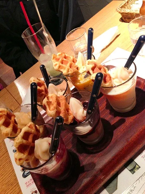 waffle icecream|marieさん