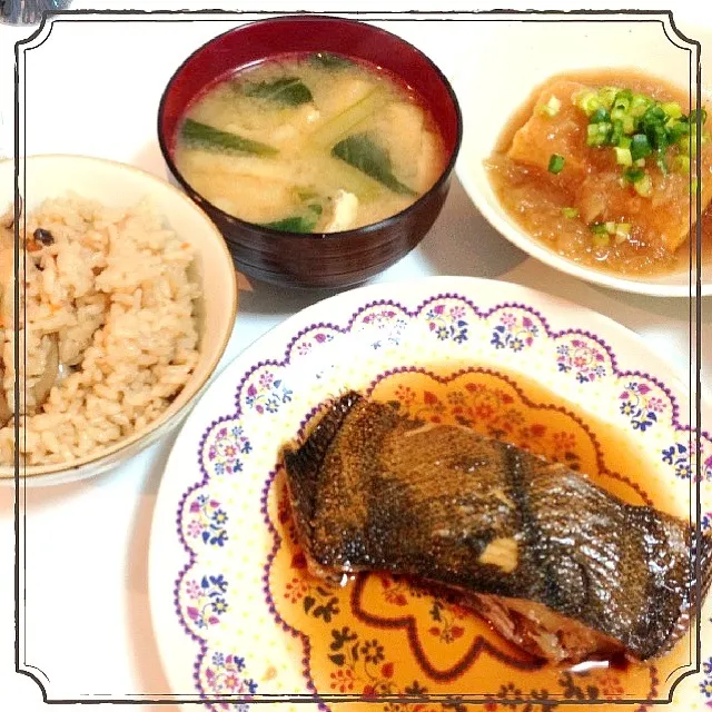 カレイの煮付け|ちい( ^ω^ )さん