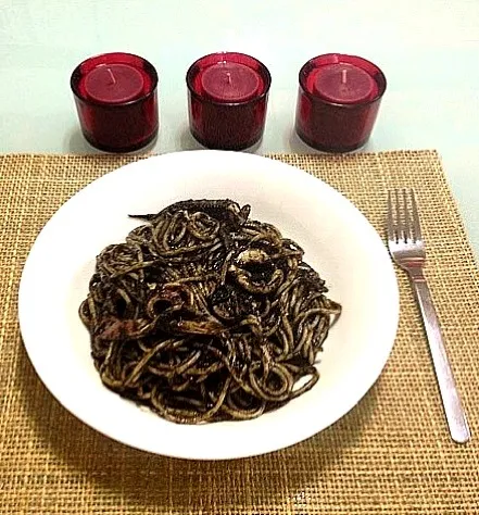 Nero Di Sepia ( Squid Ink Spaghetti )|annaさん