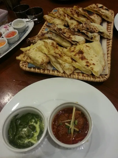 ほうれん草とチキンカレー|じょうさん