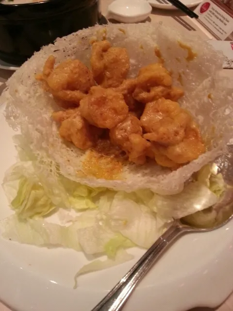 salted egg prawns|neil tangさん