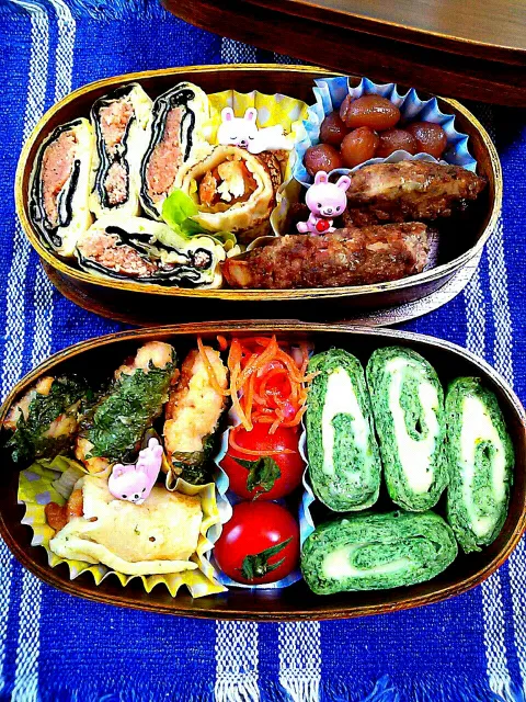 Snapdishの料理写真:3/30日の好きなのお弁当♪ヽ(´▽｀)/|ゆず( ˘ ³˘)♥さん