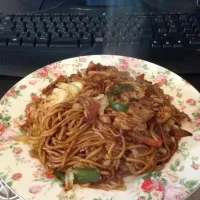 今日のランチは焼きそば|眞さんさん