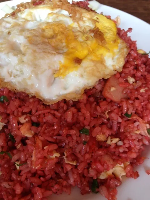 Red fried rice|Christine Wijayaさん