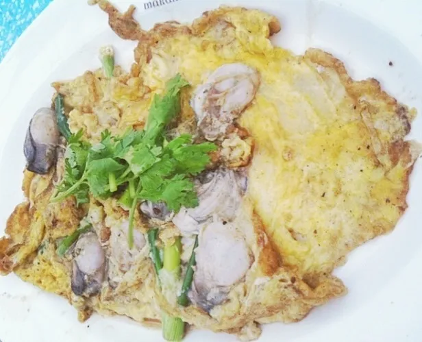 Oyster omelette|ᔜѰLᗊÎᐂさん