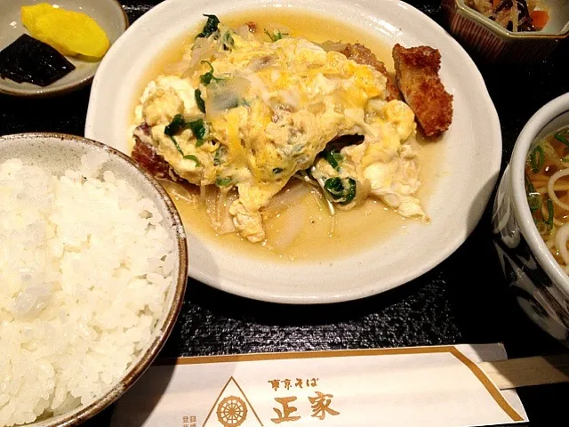 かつ玉定食☆|モリマンさん