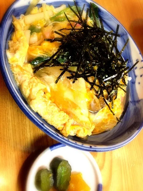 木の葉丼も、食べた。|ハルさん