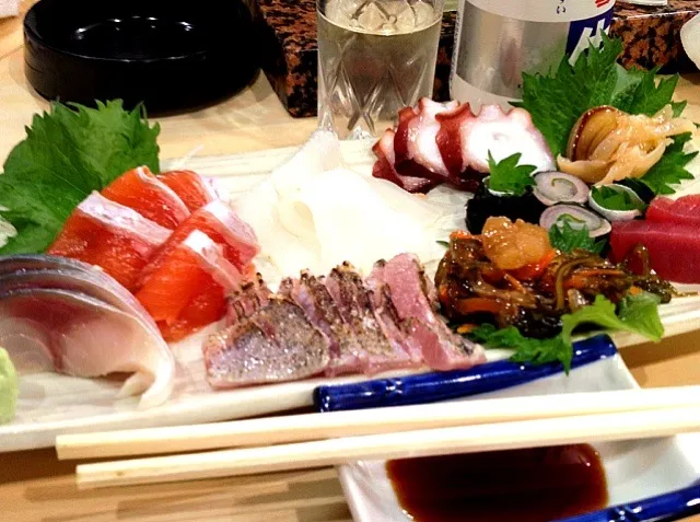 Various kind of raw fish.|do dyuさん