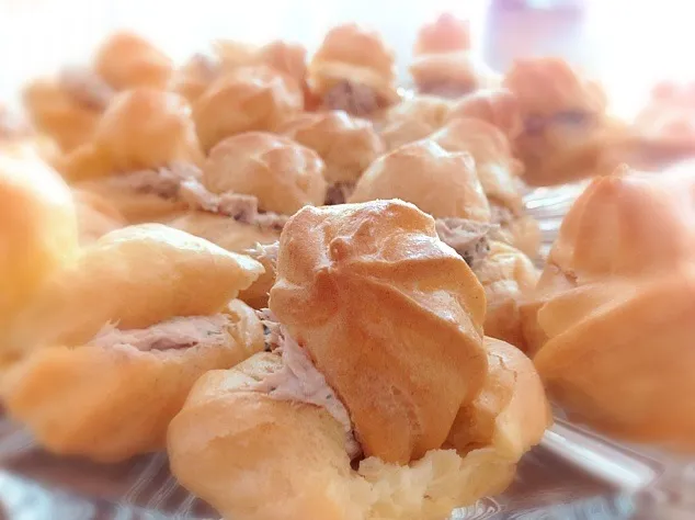 Profiteroles with Tuna filling|Patrikさん