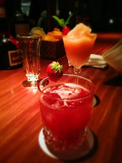 イチゴのカクテル|たにたにさん