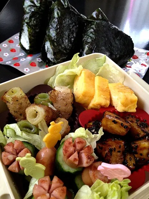 お花が咲いたよ✱お花見弁当|のっちゃんさん