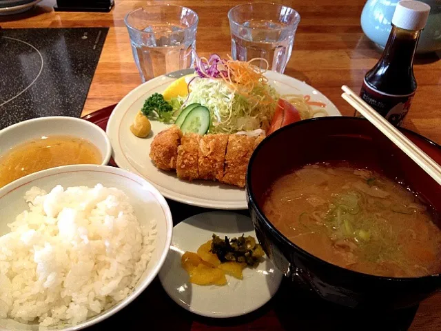 鹿児島 黒豚定食|吉良あゆみさん