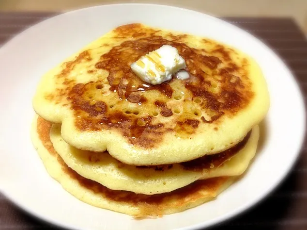 カルピスソーダパンケーキ|どんぐりやろうさん