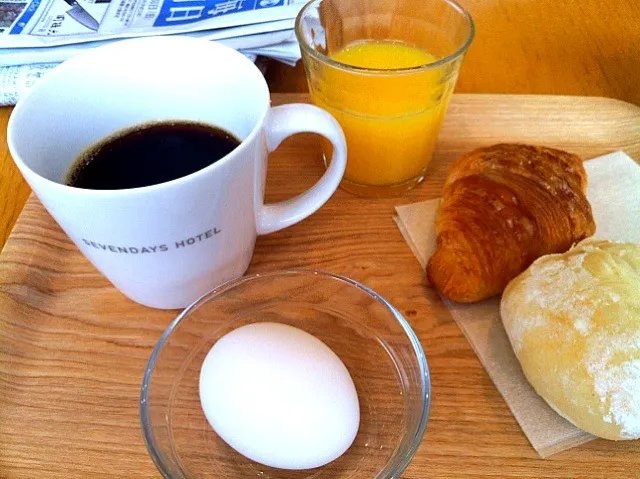 Simple Breakfast @ 7day's hotel in Kochi City|meguさん