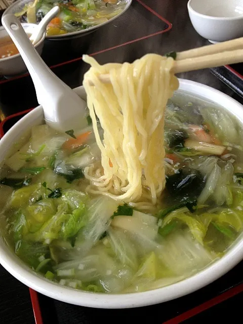 エビ塩ラーメン|たびもかさん