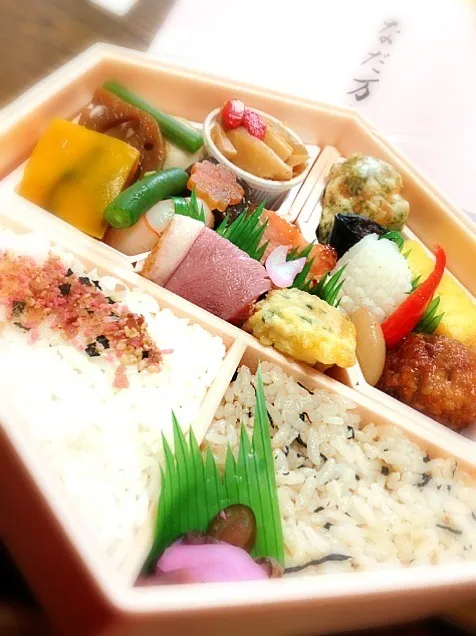 お花見弁当♪|なおさん