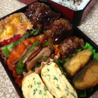 Snapdishの料理写真:今日の旦那お弁当|田口佐和子さん