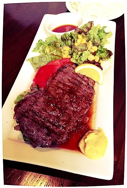 Steak lunch|Manhattan Dinerさん