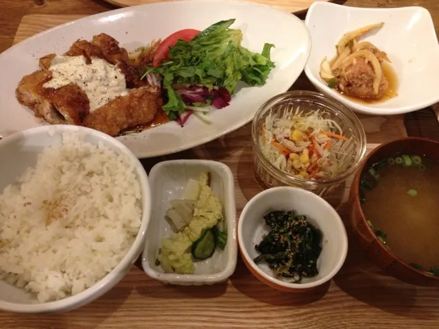 本日の定食 :チキン南蛮|あおいさん