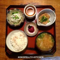 Snapdishの料理写真:一汁三菜朝定食