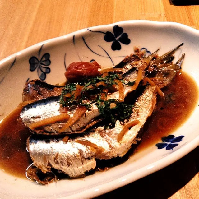 鰯の梅干し煮！圧力鍋で骨まで柔らか♪( ´▽｀)|hanaさん