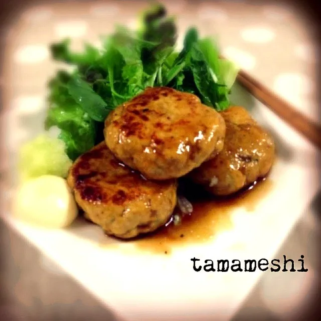 tama家の＊きんぴらごぼう入りとりつくね|tamaさん