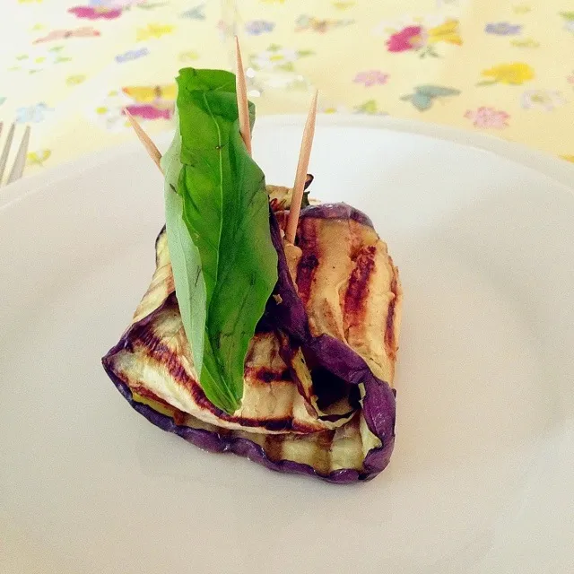 Eggplant timbaaltjes with goat cheese|Rianneさん