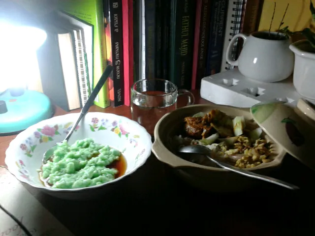 #homemade bubur sumsum and nasi kare-are kekekek|Renny MickyMoonさん