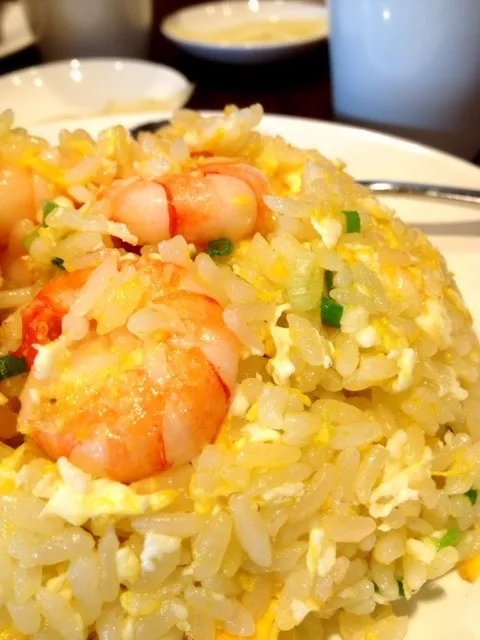 Fried rice with eggs and shrimps|12Dragonさん