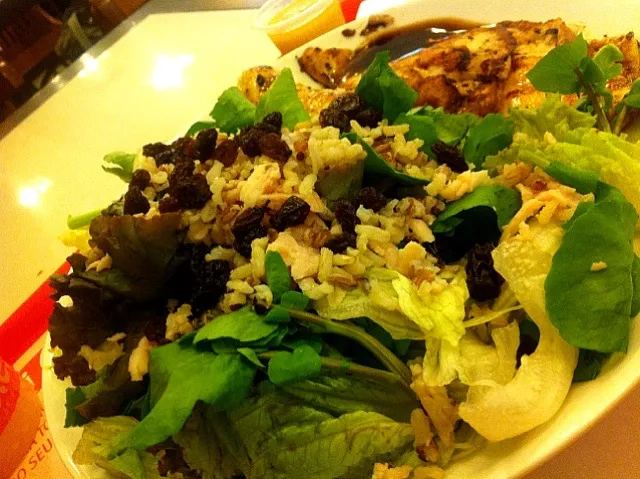 Mix Green Salad with Tilapia|Sandru Hillさん