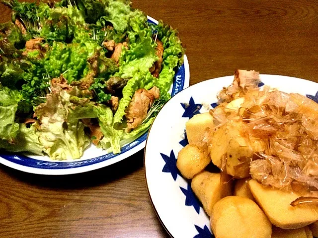 巻き巻きお肉&里芋の煮物|パンダ母さん🐼さん