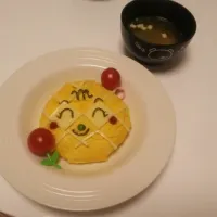 Snapdishの料理写真:メロメロオムライス|中溝千恵子さん