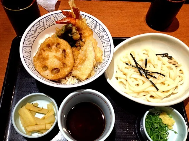 天丼 ざるうどん|Ａｋａｒｉ♡さん