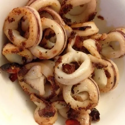 Sautéed squid with ginger n chilli|piggybistroさん